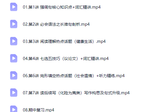 张亮 2026高中高二英语 二轮提升春季班