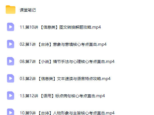 2027高三高考语文 郭笑 暑假班（A+）