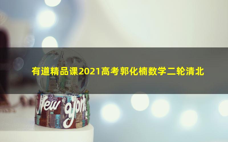 有道精品课2021高考郭化楠数学二轮清北班(18.4G高清视频)