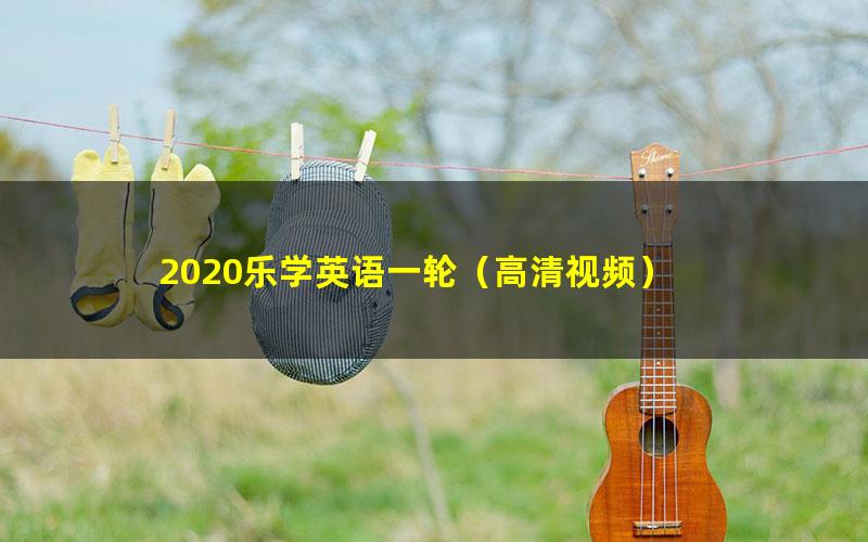 2020乐学英语一轮(高清视频)