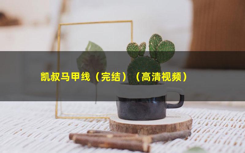 凯叔马甲线(完结)(高清视频)