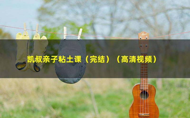 凯叔亲子粘土课(完结)(高清视频)