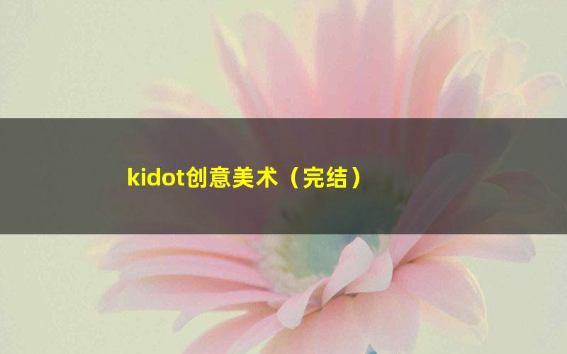 kidot创意美术(完结)