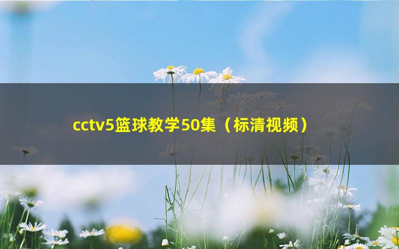 cctv5篮球教学50集(标清视频)