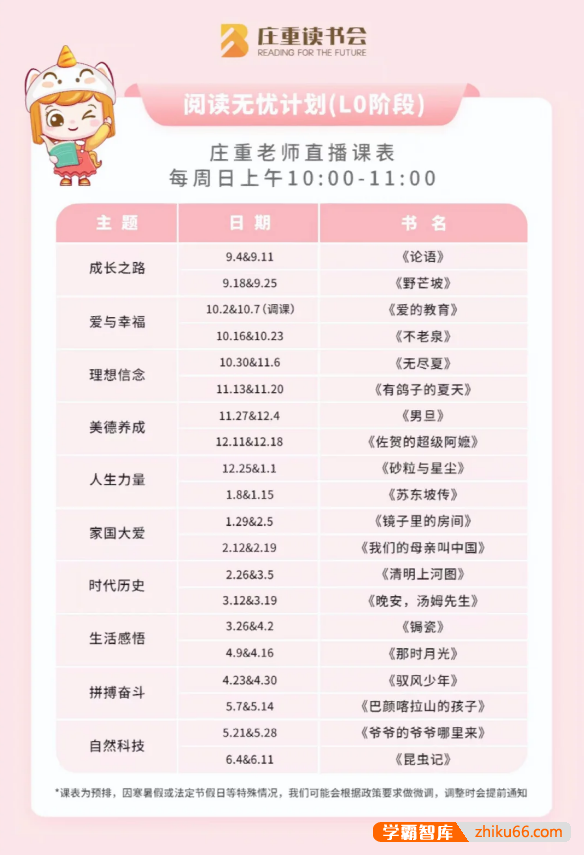 庄重读书会L0阶段视频课程(适合3-4年级,非常好的读书会,让孩子爱上读书)-小学语文-第1张