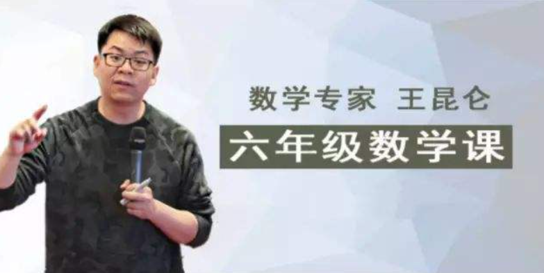 【好芳法课堂】王昆仑老师小学数学6年级(数学大咖的大数学时代小学同步课程)