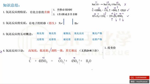 2024年高考化学木子一轮暑期班（高三）（4.45G高清视频）