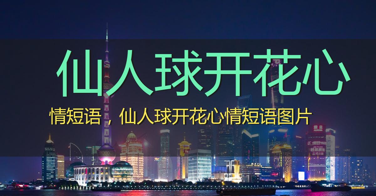 仙人球开花心情短语,仙人球开花心情短语图片